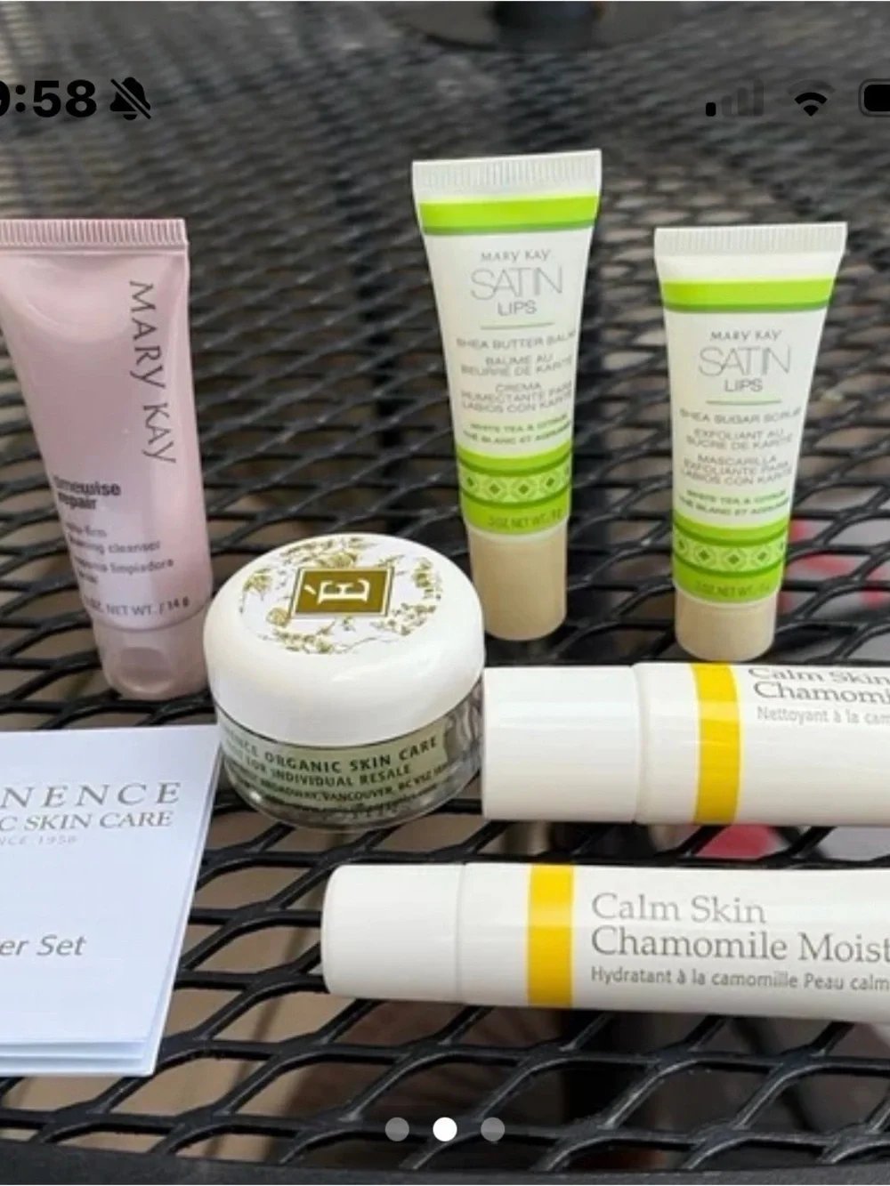 EMINENCE organic skincare samples
